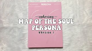 BTS Map Of The Soul: Persona Version 1 UNBOXING