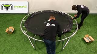 Instructievideo: Etan Premium Gold Trampoline Springmat Rond