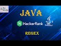 21. Java Regex | Java | HackerRank Solutions