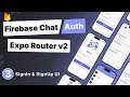 Build a React Native App with Firebase Auth & Chat #3 - SignIn & SignUp UI