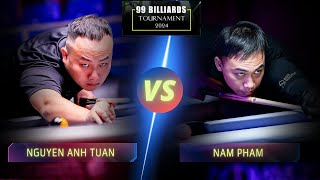 TKON VS  NAM PHAM  | 99 BILLIARDS TOURNAMENT 2024 #billiards #highlights #9ballpool