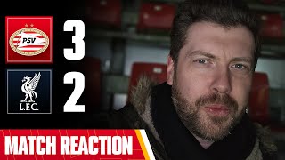 CHIESA HAS ARRIVED! PSV 3-2 LIVERPOOL | MAYCH REACTION