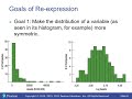 Statistics Chapter 9 Re expressing Data