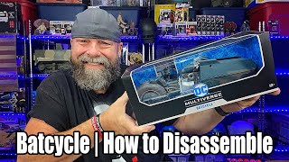 McFarlane Toys White Knight Batcycle | How to Disassemble