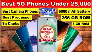 Best 5G Phones Under ₹25,000 For Every User,Good mobile Under 25k,Best Camera Smartphone Under ₹25k