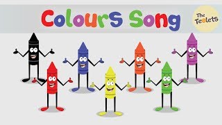 Colours I Colour Song I Let's Learn Colors I Teach Colors to Toddlers I The Teolets