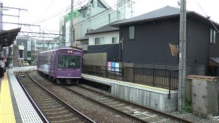 【路面電車動画】京福電鉄１３７　つりかけの音　モボ６２１形＋モボ１０１形