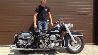 Harley Davidson Hydra Glide Panhead 1955 year !!!