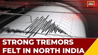 Magnitude 5.4 Earthquake Jolts Kashmir, Tremors Felt In Delhi-NCR, North India | Watch