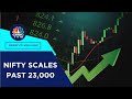 Nifty Atop 23,000, Sensex Up 100 Points; L&T, HDFC Bank Lead Rally | CNBC TV18