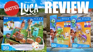 Mattel Pixar LUCA TOYS 2021 HAUL! Scooter Build & Crash Pack + Luca & Alberto Action Figures REVIEW