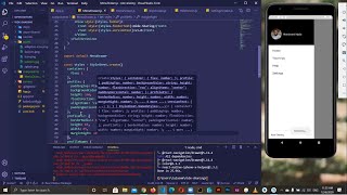 ReactNative Ride Sharing (Uber Clone) Tutorial #1 Drawer Navigation