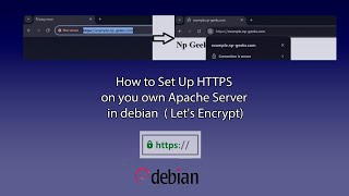How to Set Up HTTPS on you own Apache Server in debian ( Let's Encrypt)