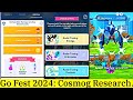 *Cosmog Research* Go Fest 2024: The Dawn of a New Discovery Pokemon go | Choose a Path Pokemon Go