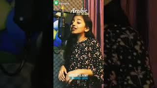 Nice arabic song by a hindu girl
