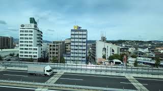 【大阪の旅】大阪モノレール 柴原阪大前駅から蛍池駅までの車窓🚃💨