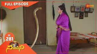 Nandhini - Episode 281 | Digital Re-release | Gemini TV Serial | Telugu Serial