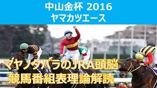 日刊スポーツ賞中山金杯 2016 ヤマカツエース マイネルフロスト - マヤノタバラのJRA頭脳