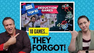 10 Deduction Games They Forgot...