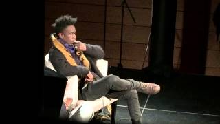 Saul Williams Speaks at the Phi Center Montreal