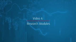 Webinar 4 – Research Modules