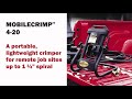 Gates Crimper Family - MobileCrimp® 4-20 Digital Dial Crimper