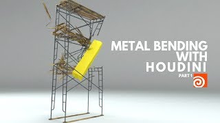 Dynamic Metal Bending Constraints in HOUDINI - part 1