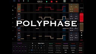 POLYPHASE Generative Sequencer by Marcos Kohler - Demo for the iPad