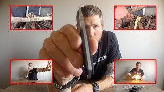 Survival Neck Knife Review - Can Your Neck Knife Do All This?