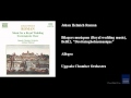 Johan Helmich Roman, Bilagers musiquen (Royal wedding music), BeRI 2, 