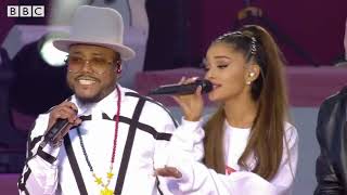 Black Eyed Peas and Ariana Grande   Where Is The Love One Love Manchester   YouTube