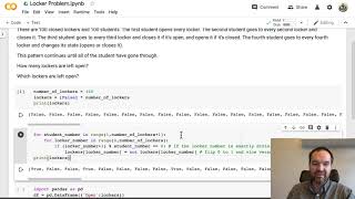 Solving the Locker Problem with Code
