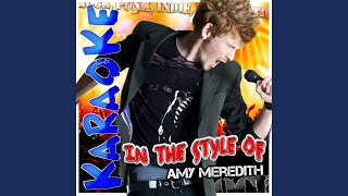 Lying (In the Style of Amy Meredith) (Karaoke Version)