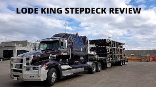 53 ft Lode King Stepdeck Review