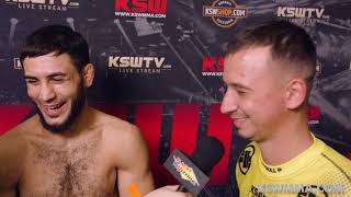 Valeriu Mircea reacts to incredible KO win at KSW 76