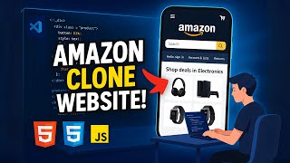 Amazon Clone Website HTML CSS JavaScript That Gets You Hired!