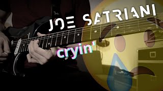 Joe Satriani - cryin' full guitar cover.