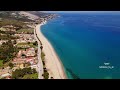 dji air 3 town of skala in kefalonia island