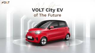 VOLT City EV of The Future ดีไซน์สวยแบบ Minimal ในราคาที่คุณจับต้องได้