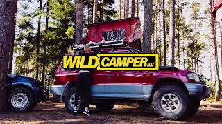 Wild Camper jumta telts atvēršana