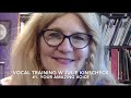 #1 Your Amazing Voice!-  Vocal Training with Julie Kinscheck