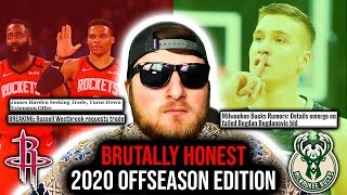 Being Brutally Honest About The 2020 NBA Offseason