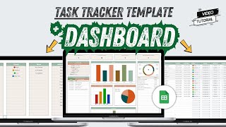 How to Create a Task Tracker Spreadsheet with a Dynamic Dashboard in Google Sheets