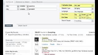 Getting Started with OneSearch