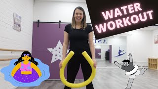 Aqua Noodle Workout- Ideas for your water workout!