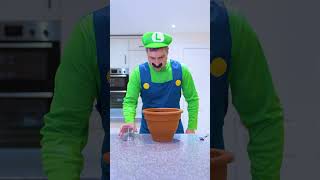 Greedy Luigi screwed up!!! #supermario #funny #comedyvideos #funnyshorts #comedy #supermariobros