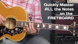 How To Master All The Notes on the Fretboard - Guitar Lesson