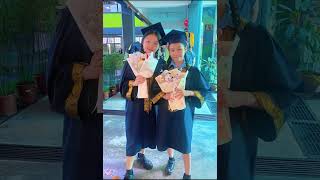 恭喜🎉我家的大女儿 |小六毕业快乐🎓🎓,养了12年的闺女毕业啦🎓,从害羞嗒嗒不安的入园到现在亭亭玉立的离园,完成了人生第二次学习阶段,即将升中的你🌈爹地妈咪希望你前程无忧,闪闪发亮⭐