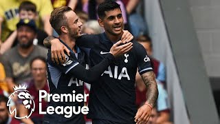 Cristian Romero's powerful strike puts Tottenham in front of Burnley | Premier League | NBC Sports