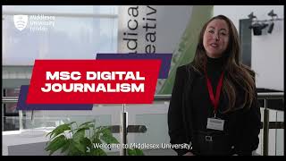 Digital Journalism MSc | Online Master's | Middlesex University